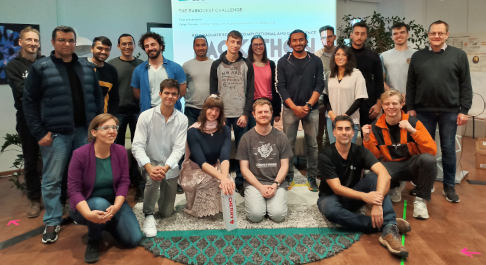 Group picture of the participants of the RainQuest Hackathon 2024