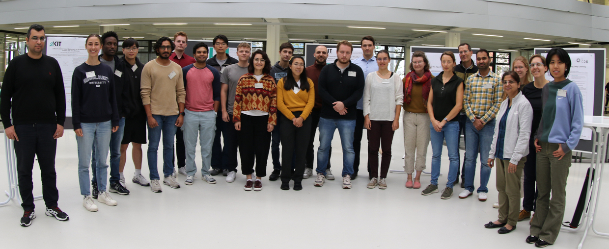 Group picture of the participants of the KCDS Workshop on Data Processing and Data Assimilation 2024