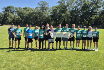 CDS Runners - running as a team at 12th KIT Meisterschaft